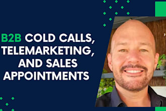 be rockstar b2c, b2b cold caller, telemarketing or appointment setter