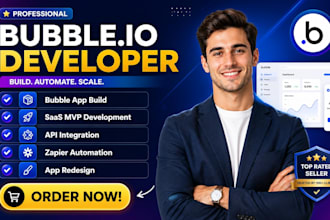 bubble io website build bubble app developer bubble saas zapier automation
