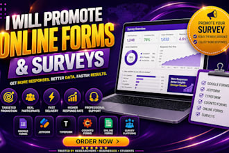 create and design online survey, jotform, google form typeform and online forms