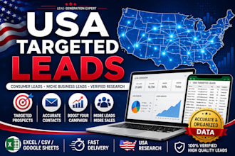 build targeted b2b email lists and business leads