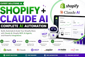 integrate claude ai with shopify mcp ai agents automation custom development