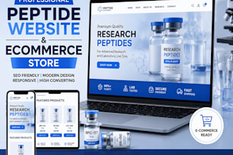 compliant peptide website, research peptide, ecommerce peptide store