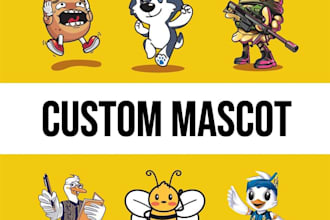 design a cartoon, mascot or business logo design