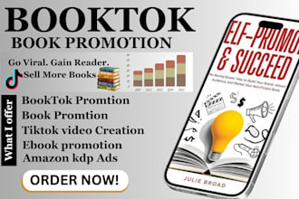 booktok tiktok book promotion usa ebook book promotion kdp amazon book marketing