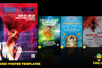 create a discount event poster