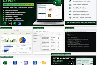 automate excel tasks using vba, power query, and power automate