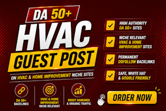 hvac blog, guest post, electrician, home improvement guest post on high da sites