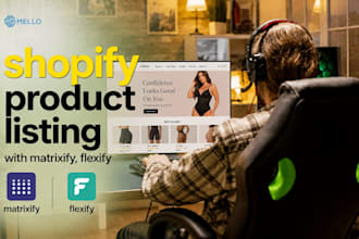 do shopify store migration, shopify product listing with matrixify, flexify