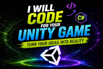 do coding for your unity game