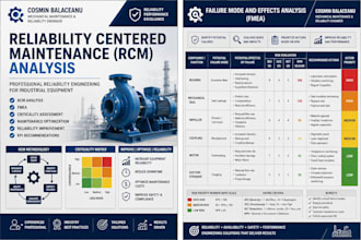 perform reliability centered maintenance rcm analysis