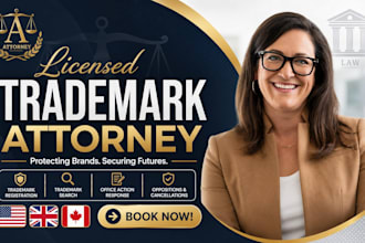 be US licensed trademark registration attorney for your brand