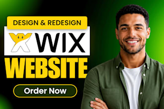 redesign wix website design edit wix studio website redesign wix site developmen