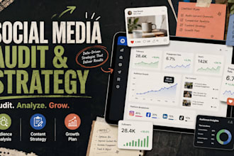 audit your social media and create a custom growth strategy