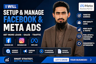 set up and manage facebook meta ads