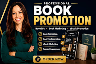 promote your book on booktok to boost book sales