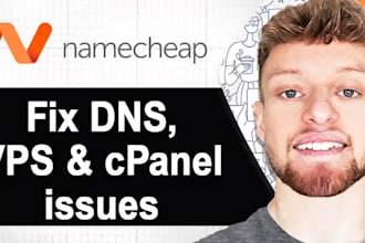 fix dns records cpanel issues fix domain dns vps setup on namecheap hosting