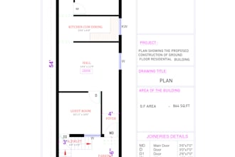 create professional 2d floor plans with vastu for residential projects