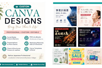 create canva designs with japanese localization