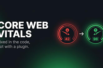 fix core web vitals and page speed on your nextjs or react site