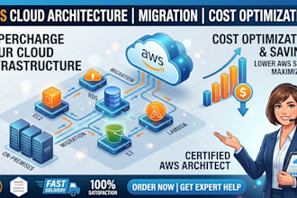 design your AWS cloud architecture, lead migration, and optimize costs