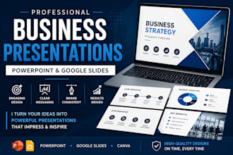 create business powerpoint presentations and google slides