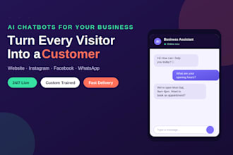 build a custom ai chatbot for your website, social media chatbot