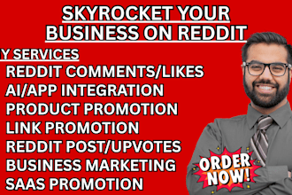 grow your business brand with reddit SEO post to rank ai app website