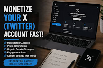 help you monetize your x or twitter account fast