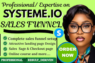 systeme io sales funnel,online course systeme  io landing page systeme io