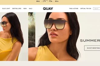 design luxury sunglasses shopify store eyewear website prescription glass store