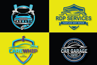 do automotive, autodetailing, automotive,car and auto repair logo for your brand