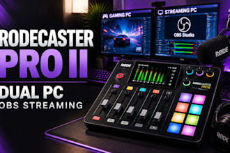 build a professional broadcast ready rodecaster audio setup