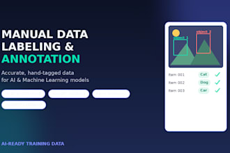 do manual data labeling and annotation for ai ml