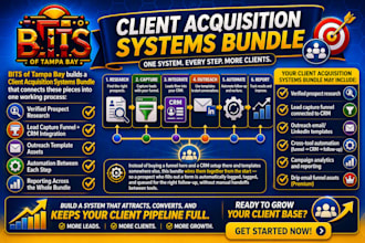 build a client acquisition systems bundle for your business