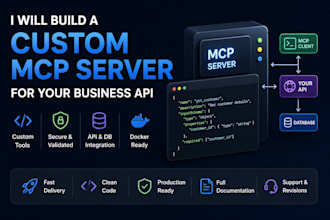 build a custom mcp server for your business api