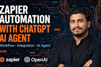 build zapier automation workflow with openai chatgpt ai agent