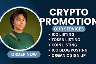 promote your crypto token, meme coin, nft with youtube influencer marketing