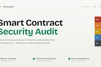 do a full security audit of your smart contract