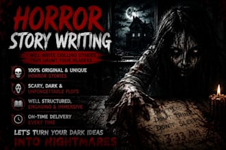 write chilling horror stories and scary short stories