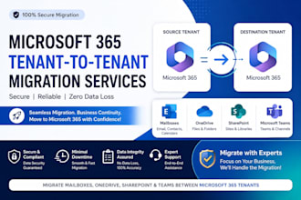 migrate microsoft 365 tenant to tenant securely without data loss
