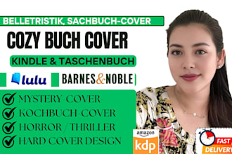 ich werde ihr thriller krimi cozy mystery buchcover designen KDP