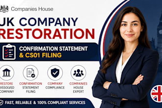 restore uk company, reinstate uk limited company strike off, vat filing