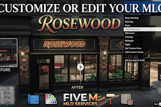 customise or edit your mlo for fivem servers