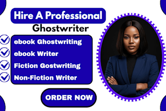 ghostwrite fiction and nonfiction book as ghostwriter ebook ghostwriter