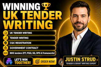do uk tender winning uk tender nhs bid tender health cqc registration government