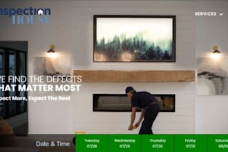 build wix home inspection website mold inspection website radon testing website