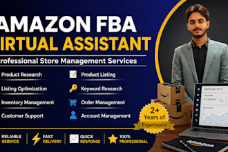 be your amazon fba virtual assistant