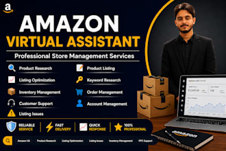 be your amazon VA and fix listing issues