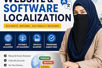 localize your website app or software professionally