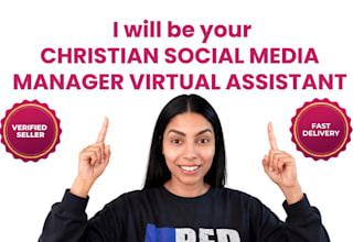 christian social media manager instagram content strategist for churches events